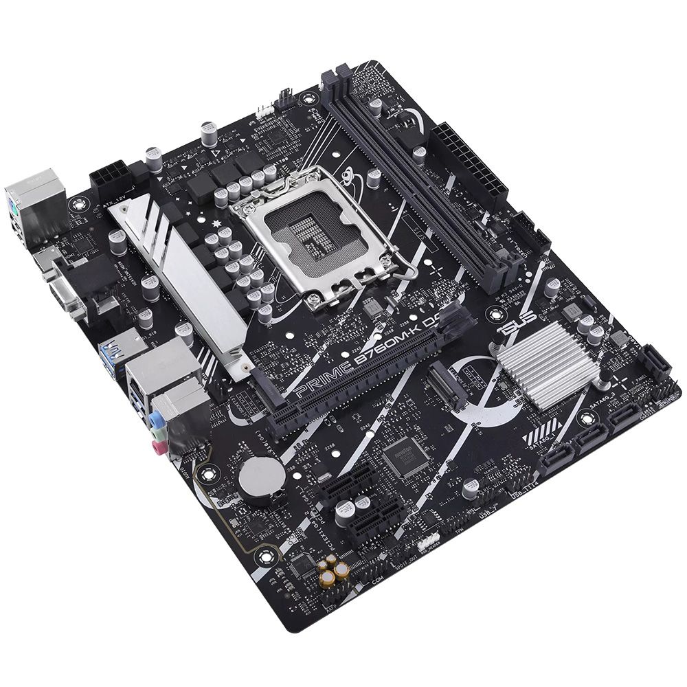 Placa Mãe Asus Prime B760M-K D4 Intel Soquete LGA 1700 foto 3