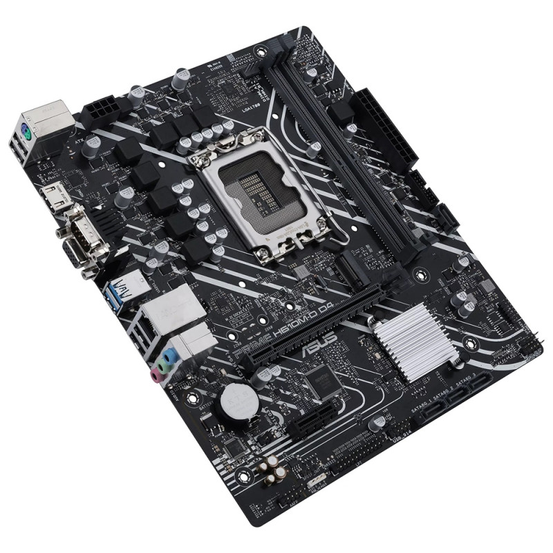 Placa Mãe Asus Prime H610M-D D4 Intel Soquete LGA 1700 foto 3