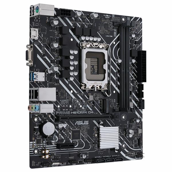 Placa Mãe Asus Prime H610M-K D4 Intel Soquete LGA 1700 foto 1