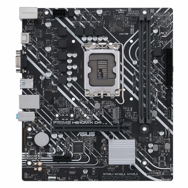 Placa Mãe Asus Prime H610M-K D4 Intel Soquete LGA 1700 foto 2