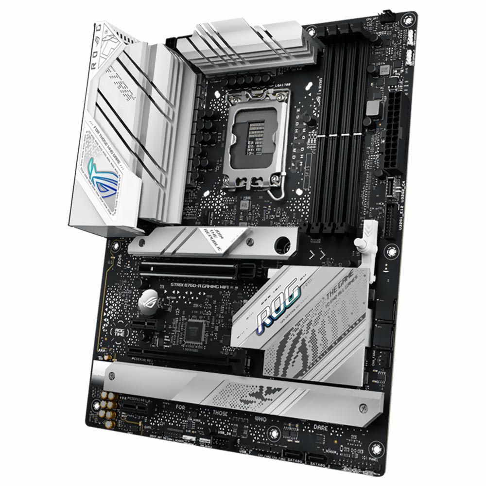 Placa Mãe Asus Rog Strix B760-A Gaming Wi-Fi Intel Soquete LGA 1700 foto 1