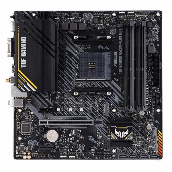 Placa Mãe Asus TUF Gaming A520M-Plus Wi-Fi AMD Soquete AM4 foto 1