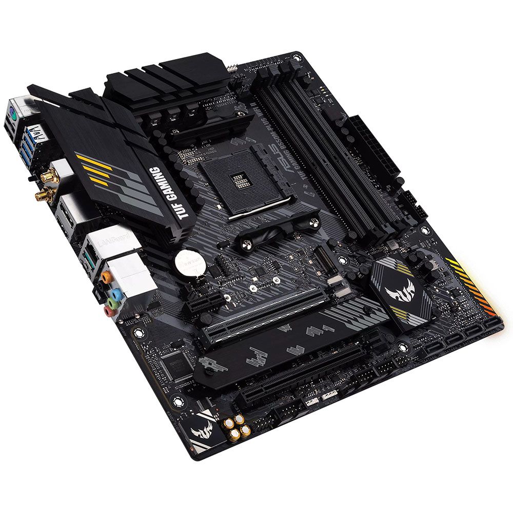Placa Mãe Asus TUF Gaming B550M-Plus Wi-Fi II AMD Soquete AM4 foto 2