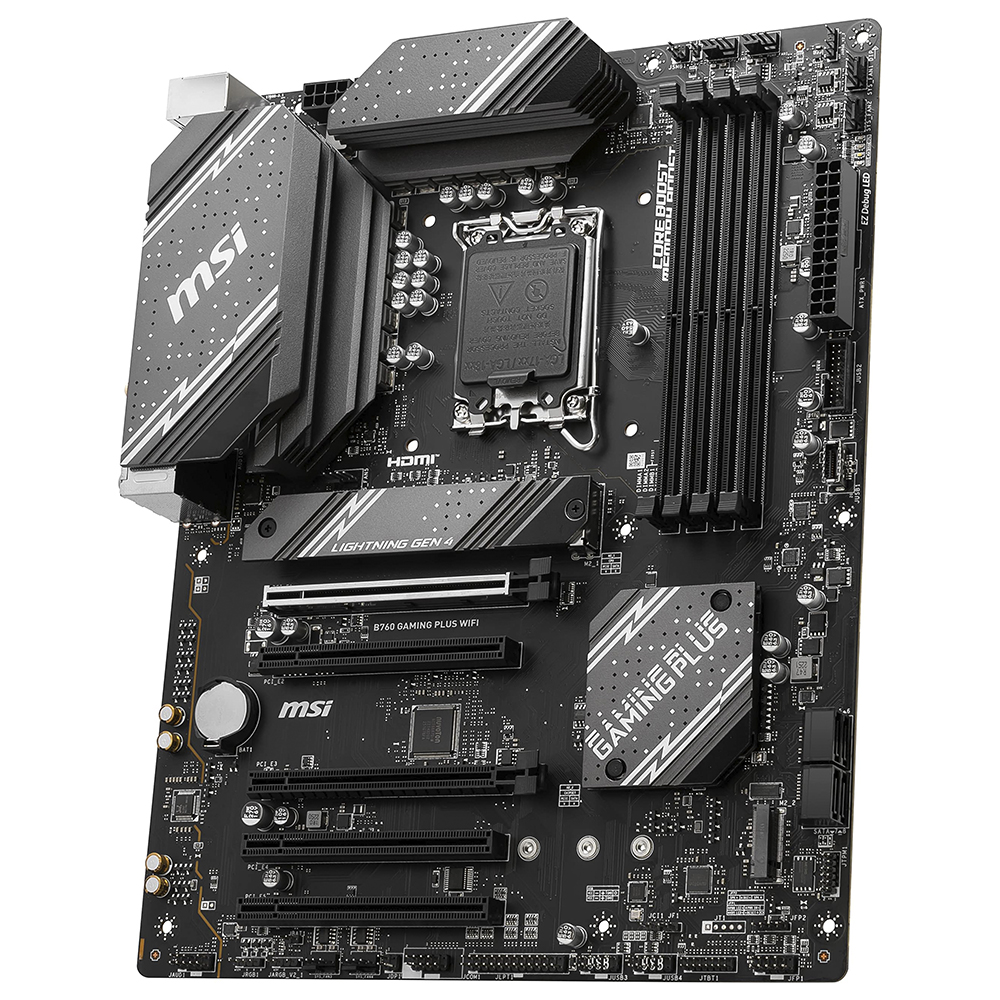 Placa Mãe MSI B760 Gaming Plus Wi-Fi Intel Soquete LGA 1700 foto 1