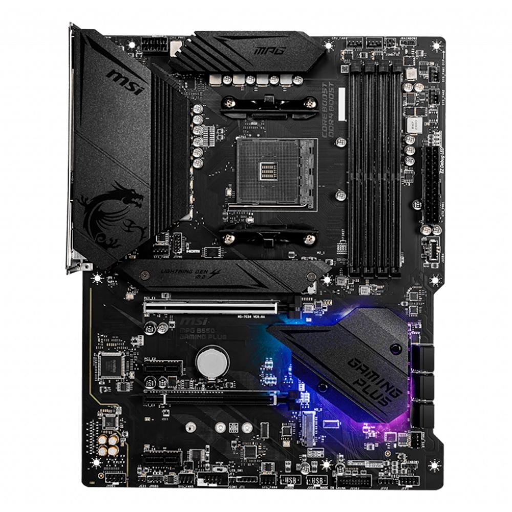 Placa Mãe MSI MPG B550 Gaming Plus AMD Soquete AM4 foto 1