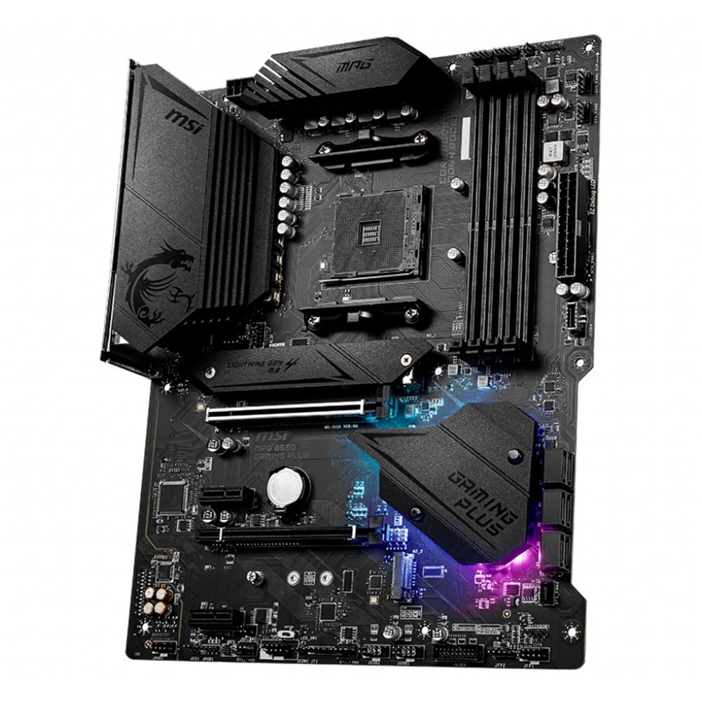 Placa Mãe MSI MPG B550 Gaming Plus AMD Soquete AM4 foto 2