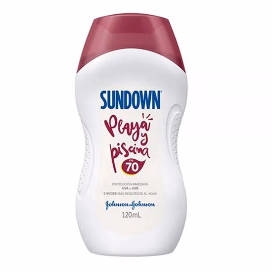 Protetor Solar Sundown Praia e Piscina FPS70 120ml foto 2