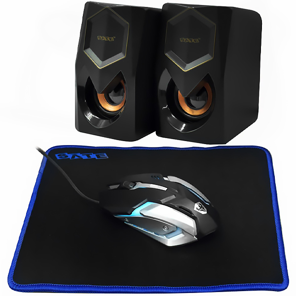 Teclado Satellite GK-42 USB Com Mouse / Mouse Pad / Caixa de Som foto 2