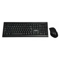 Satellite Teclado + Mouse AK-726G Wireless 2.4GHZ Port Negro