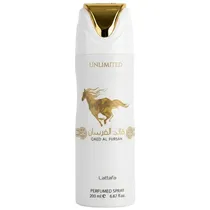 Spray Corporal Lattafa Qaed Al Fursan Unlimited Unissex - 200ML