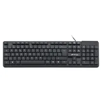 Teclado FTX K87 USB / Espanhol - Preto