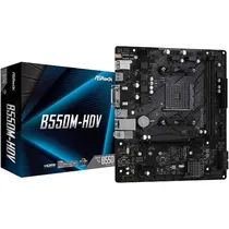 Placa Mãe Asrock AM4 Asrock B550M-HDV DDR4/HDMI/M2/Matx