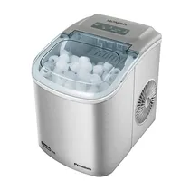 Máquina de Gelo Mondial Turbo Ice Premium MG-12-Gi - 90W - 1.3L - 220V - 50/60HZ - Prata