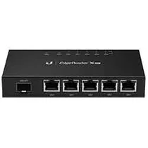 Roteador Er-X-SFP-BR Edgerouter 6 Portas RJ-45 / 1SFP / Gigabit Poe+
