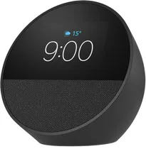 Speaker Amazon Echo Spot - com Alexa - Bluetooth/Wi-Fi - Preto