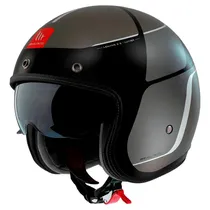 Capacete MT Helmets Le Mans 2 SV s Luther B12 - Aberto - Tamanho L - com Óculos Interno - Matt