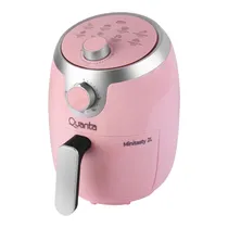 Fritadeira Elétrica Air Fryer Quanta QTAF230 Minitasty - 1000W - 2L - 110V - Rosa