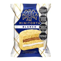 Alfajor Águia Minitorta Branca 69G