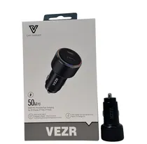 Adaptador para Auto Vezr VC01 2 Puerto PD 50W