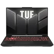 Notebook Gamer Asus Tuf A16 FA607NUG-WH73 AMD Ryzen 7 7445HS Tela Wuxga 16.0" / 16GB de Ram / 512GB SSD / WIN11HOME / Geforce RTX4050 6GB - Mecha Cinza (Inglês)