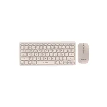 FTX Teclado FTXGK02 Wireless/BT + Mouse Esp Dorado