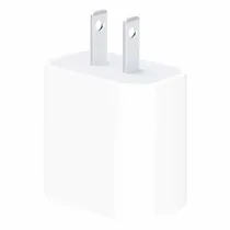 Carregador Apple MWVV3AM/A 20W USB-C para iPhone - Branco