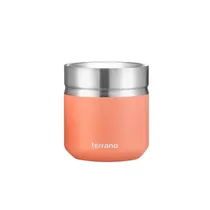 Terrano Termos Y Vasos Acero Doble Capa Folkie AC403050420 Acero/Metal 170ML Coral