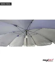 Maxgo Sombrilla MAX-SOL2501 260X240CM Gris