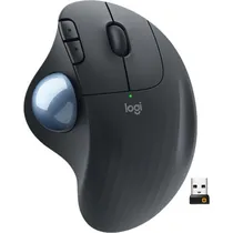 Mouse Trackball Logitech M575 Ergo Sem Fio – Preto