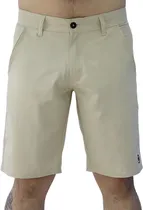 Short de Golfe Joog Poliéster Bege - Masculino