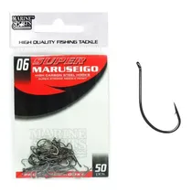 Anzuelo Super Maru Blacknickel 6 c/50