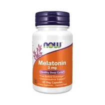 Vitamina Now Melatonin 3MG 60 Cápsulas