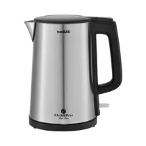 Jarra Eléctrica Electrobras Thermo+ EBJE-04 1.5L 2200W 220V Plata - Negro