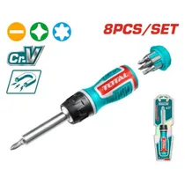 Jogo de Chaves de Fenda Total TACSD30086 8 Peças