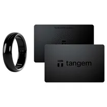 Carteira Criptomoedas Tangem TG-2RING8 Kit 2CARD+Anel SIZE8