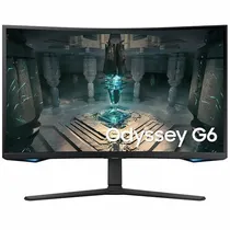 Monitor Gamer Curvo Samsung Odyssey G6 LS27BG652EN LED 27 QHD 240 HZ / 1 MS - Preto