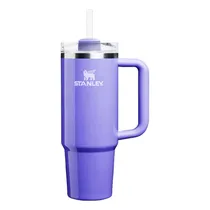 Copo Térmico Stanley The Flowstate Quencher H2.0 Tumbler 10-10827-792 - 887ML - com Canudo - Dahlia Shimmer