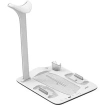 Carregador Multifuncional para PS5 Joog JGAM-ACS13 - Branco