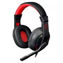 Headset Gamer Redragon Ares H120 RGB P2 + Adaptador 3.5MM - Preto