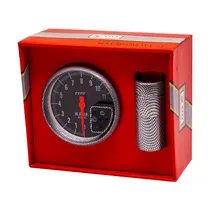 Tacometro Hi-Performance Type R 8100SW-7 / 5" / Relógio Conta-Giro X1.000 - Cinza/Preto