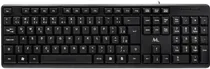 Teclado Mtek KB-8187 com Cabo – Preto (Portugues)