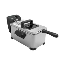 Fritadeira Elétrica Mox MO-DF36 - 3000W - 3L - 220V 50/60HZ - Prata e Preto