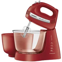 Batedeira Mondial Bella Massa B-55-R - 500W - 4L - 220V 50/60HZ - Vermelho