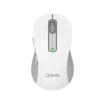 Quanta Mouse Wireless QTMOI40 Click & Go 1600DPI Blanco