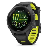 Garmin Relógio Forerunner 265S Music Black/Amp Yellow 41.7MM 010-02810-03