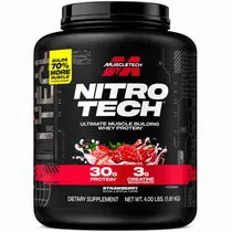 Muscletech Whey Protein Nitro Teach Strawberry 3,97LB