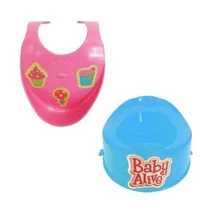Kit Baby Alive Cotiplas - Babero Y Pelela