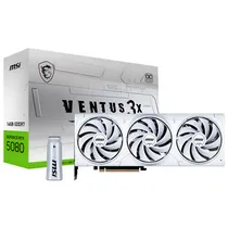 Placa de Vídeo MSI 16GB RTX5080 Ventus 3X Oc White 912-V531-634