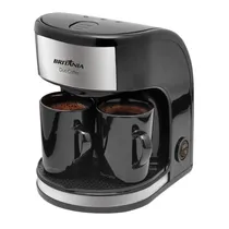 Cafeteira Elétrica Britânia Duo Coffee - 450W - 250ML - 220V - Preto