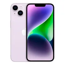 Apple iPhone 14 128GB LL Tela Super Retina XDR 6.1 Dual Cam 12+12MP/12MP Ios 16 Purple (Esim) - Swap 'Grade A' (1 Mês Garantia)